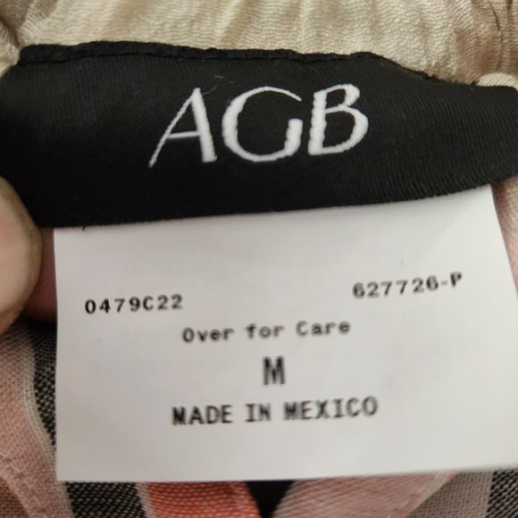 AGB CUTE SUMMER Linen Top n Pants Set - Picture 5 of 9